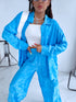 OVERSIZE 2в1 комплект "MISSY" - СИНИЙ